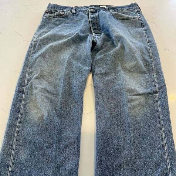Levi’s 501 Vintage 38x30 Jeans Missing Back Patch Made In Mexico Feb Of 2002 - Picture 15 of 16